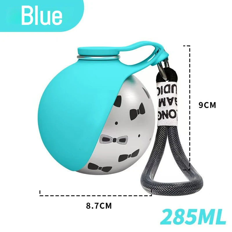 Stainless Steel Foldable Pet Water Bottle