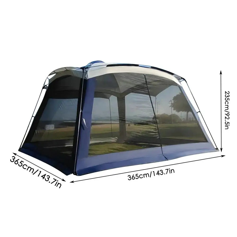 Outdoor Tent UV Resistant Sunshade House Screen House Tent For Family Trip Backyard Picnic Hiking Road Trips Travel