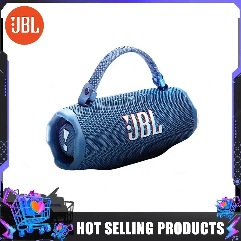JBL Charge 6 Portable Waterproof and Shockproof Wireless Bluetooth Speaker with Professional-level Music and Long Battery Life
