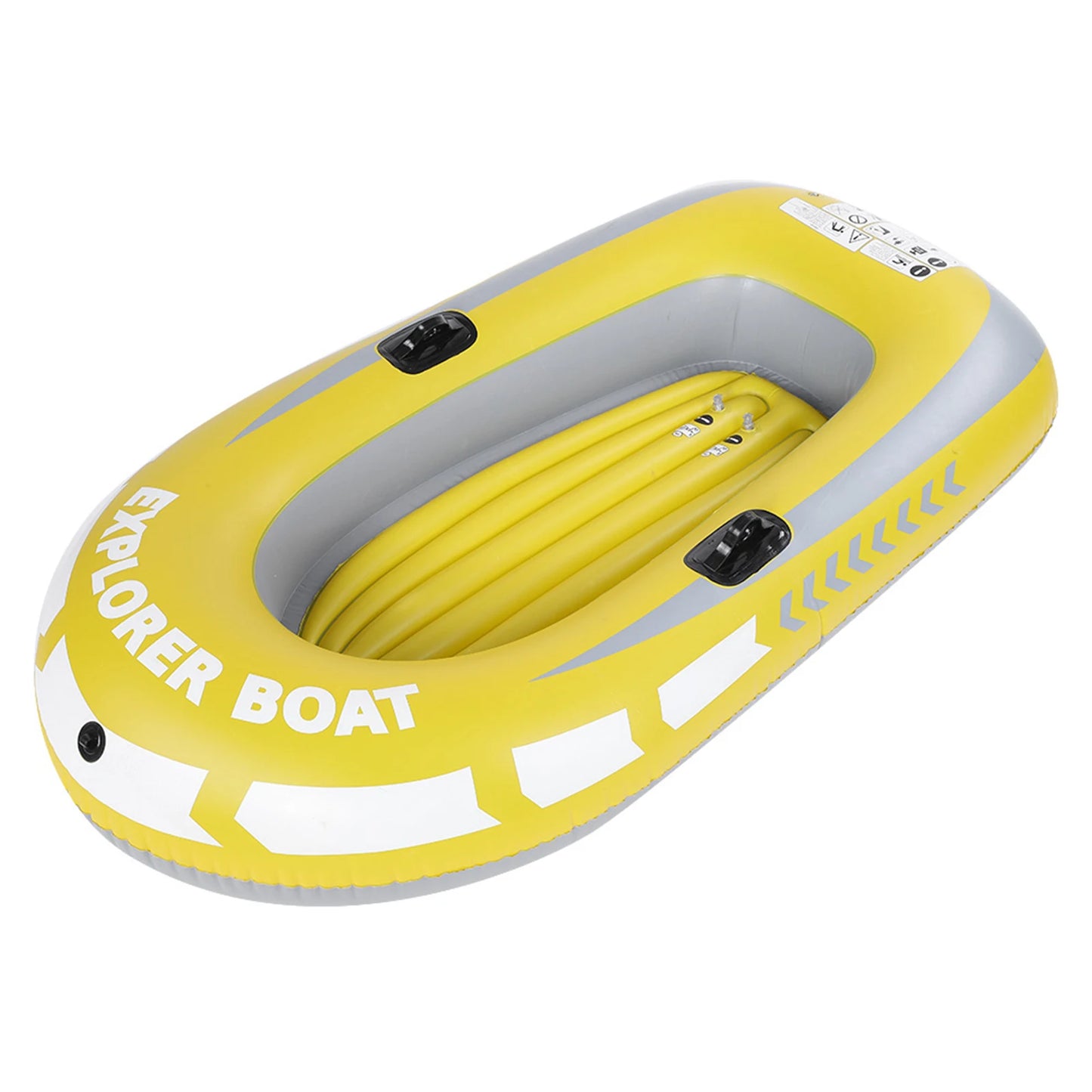 Inflatable Kayak Inflatable Canoe Inflatable Boat PVC Inflatable Kayak Canoe 2 Person Rowing Air Boat Fishing Drifting Diving
