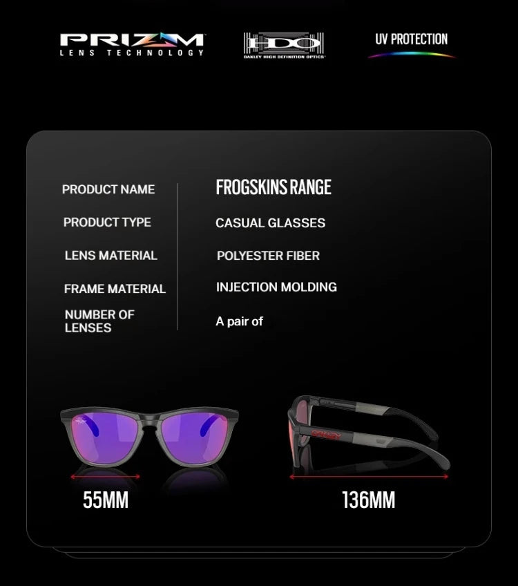 Oakley Frogskins Range frog skin classic casual glasses goggles sunglasses