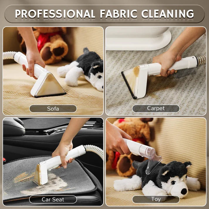 15kpa High Temperature Spot Cleaner Portable Steam Sofa Cleaner Wet And Dry Upholstery Vacuum Cleaner Deep Cleaning