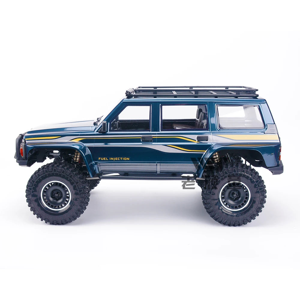 1/10 Scale YK4107 RC Crawler 4WD Dual Speed Lock Differential Remote Control Off Road Climbing Hobby RC Model Car Toy Vehicle