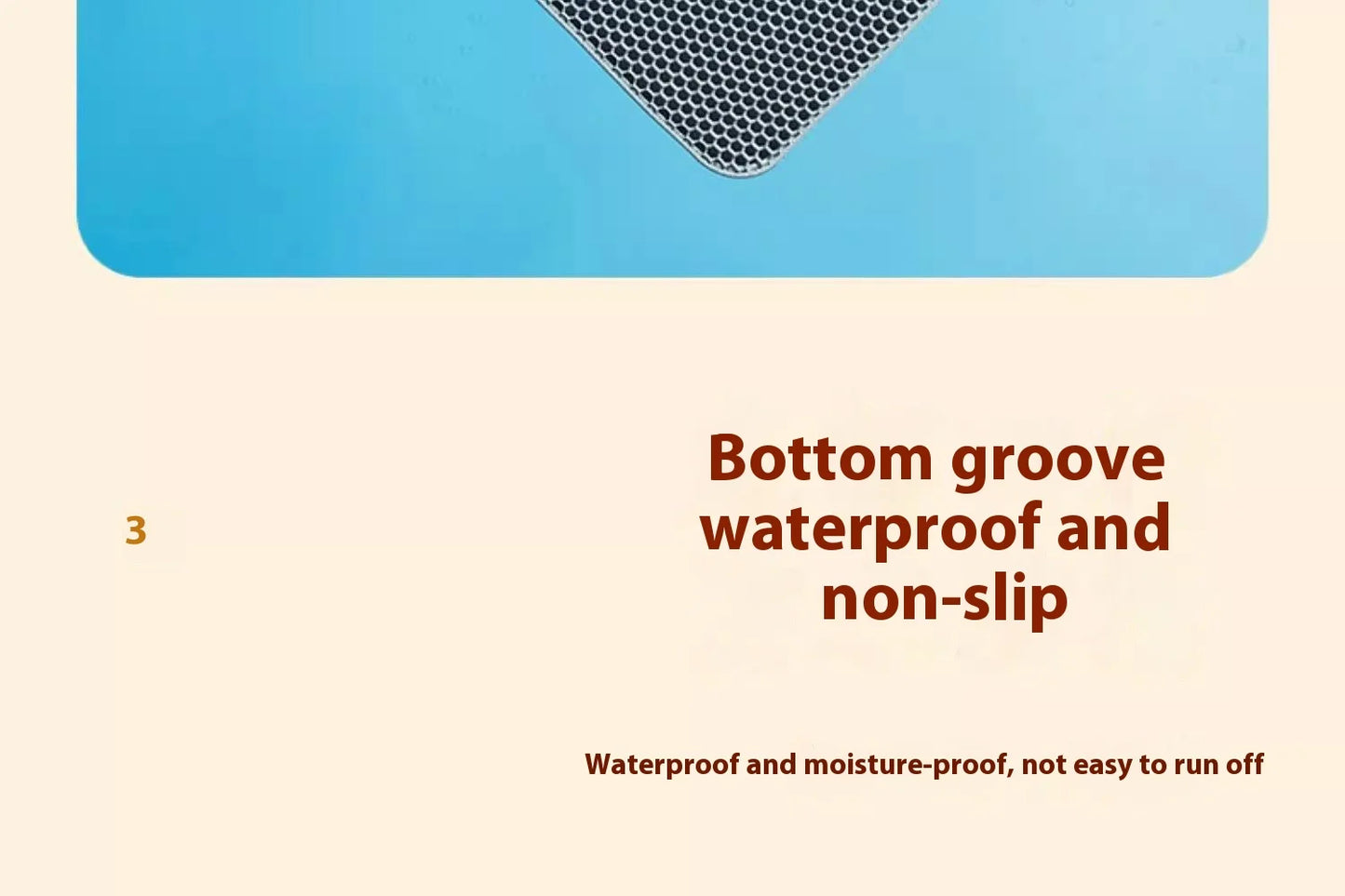 Waterproof Cat Litter Mat - Non-Slip 2-Layer