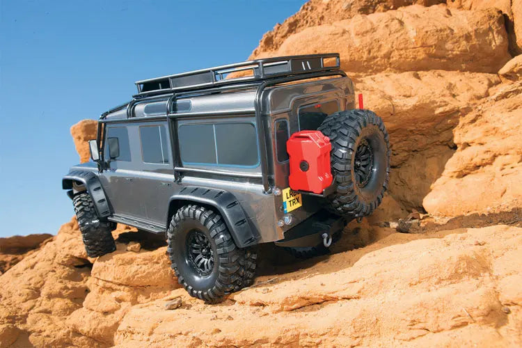 Traxxas Remote Control Off Road Crawler Trx 4 Electric 4wd Land Rover Defender 82256-4 Rock Crawling For Hobby Enthusiasts Gifts