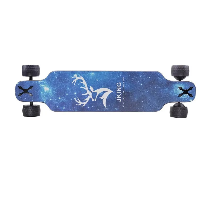 Airo Customizable 40km/h Electric Off-Road Skateboard with 25km Range 5ah Battery & 120kg Max Load Drop Deck Four-Wheel Scooter