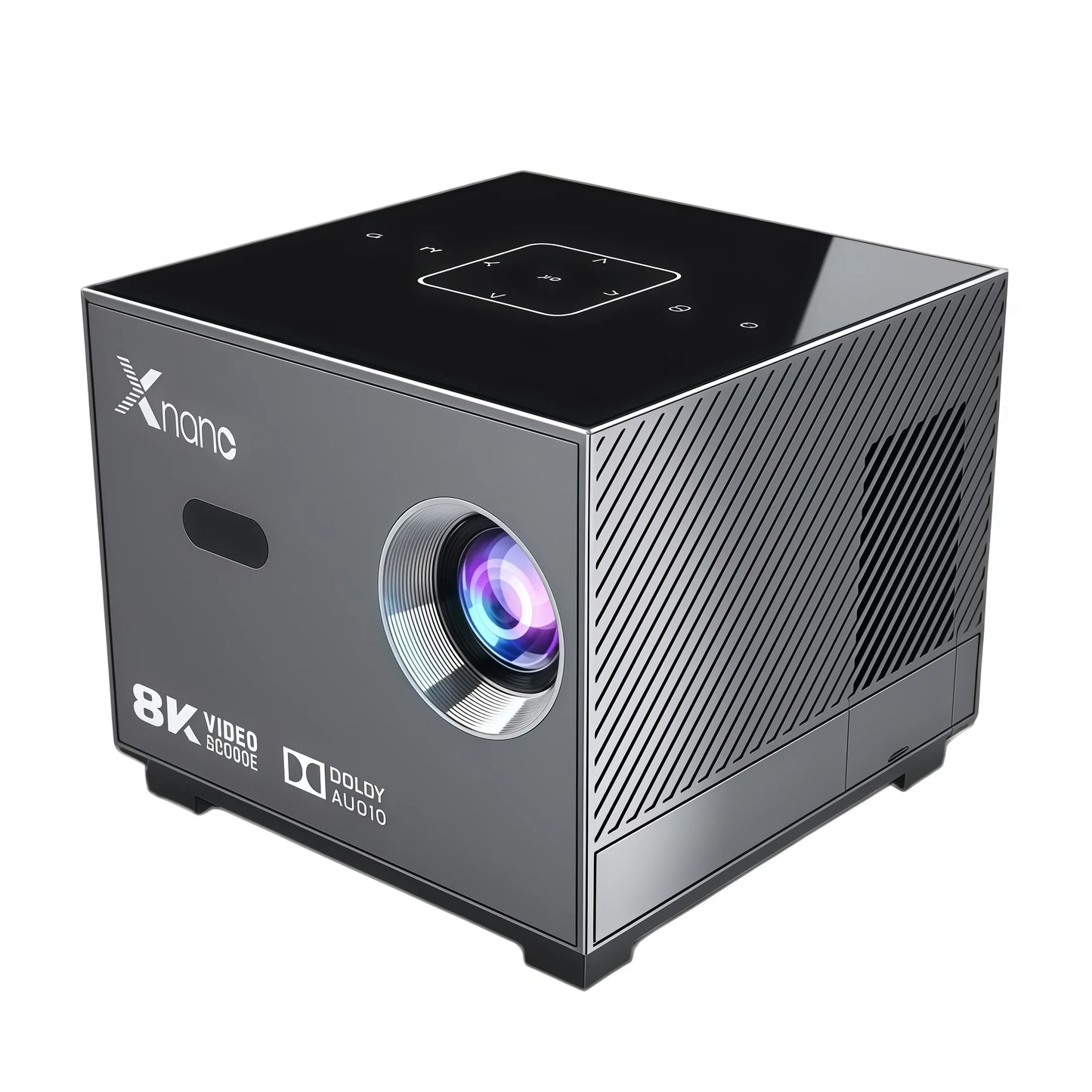 Xnano X3 Mini Projector Android 9.0 8K Decode Electric Focus ±50° Keystone ARGB Light Dolby Audio Portable Home Theater WiFi BT