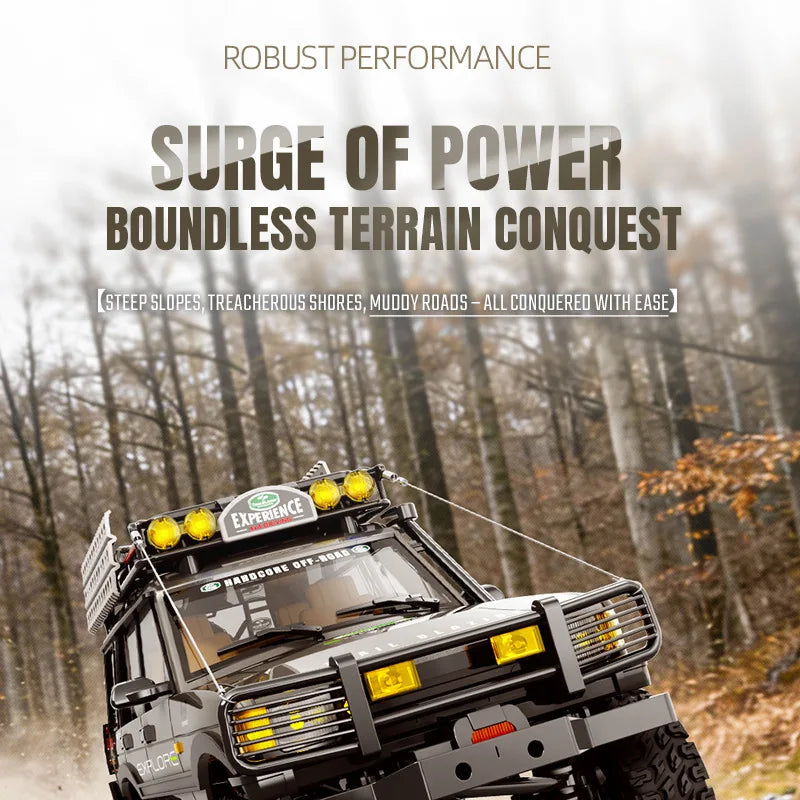 JXC LR1801 Professional RC Remote Control Car 1:18 Off-Road Climbing Car Four-Wheel Drive Dual-Speed Toy Car Model Boy Adult