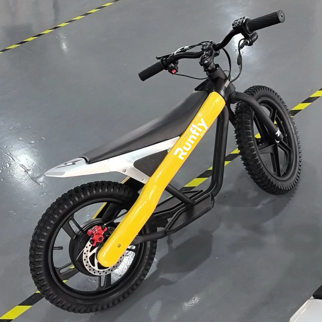 24V Kids Motorcycle Electric Bike Battery-Powered Off-Road with 300W Strong Motor Electric Scooter