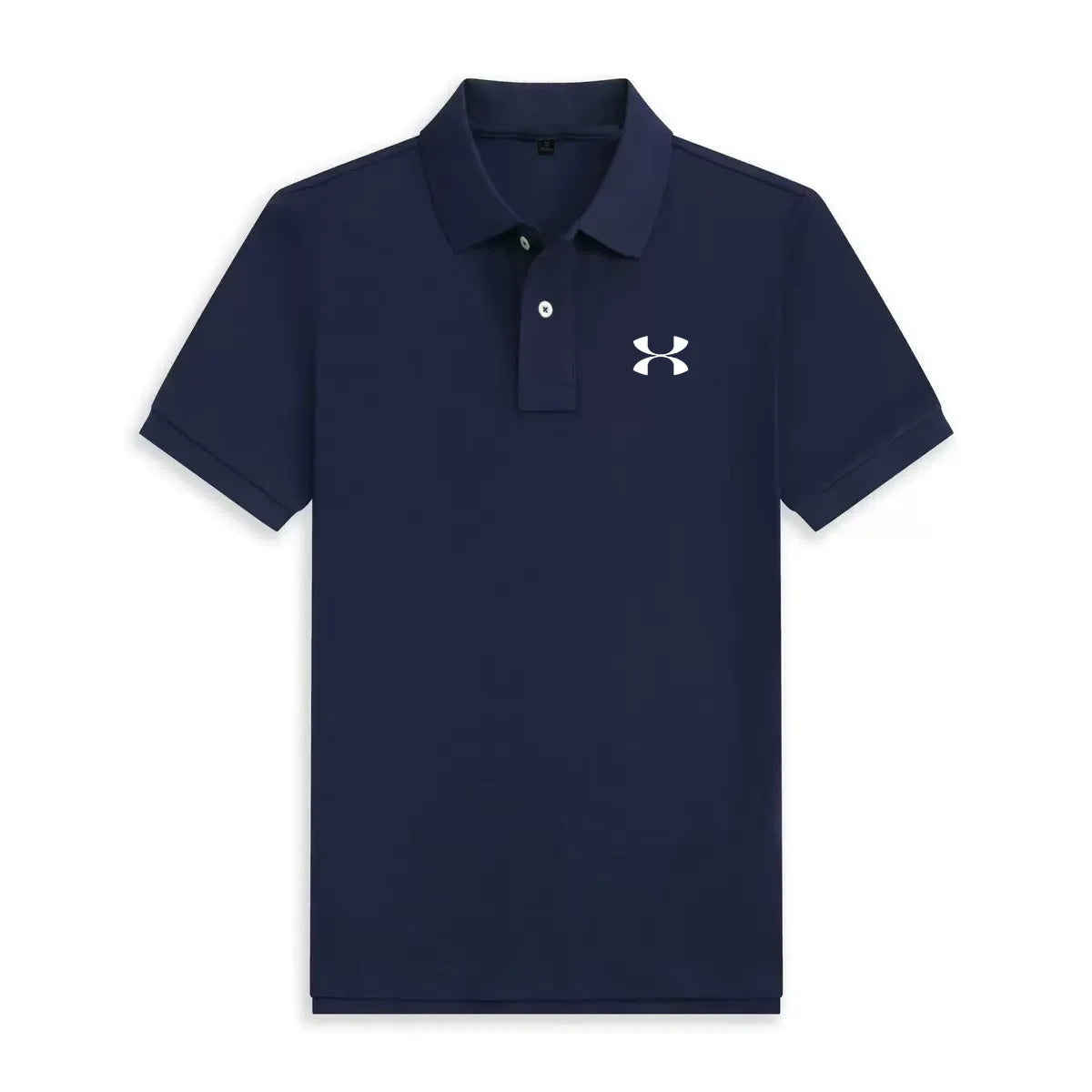 Men's Summer Business Casual Polo Shirt Short Sleeve Breathable T-Shirt Comfortable Lightweight Fashion Top