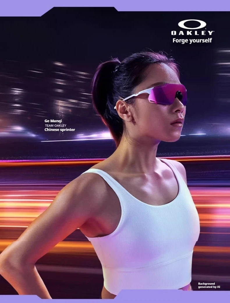 Oakley CYBR DYNO Sports Sunglasses 2025, Outdoor Cycling and Running Protective Glasses, Model 9513D