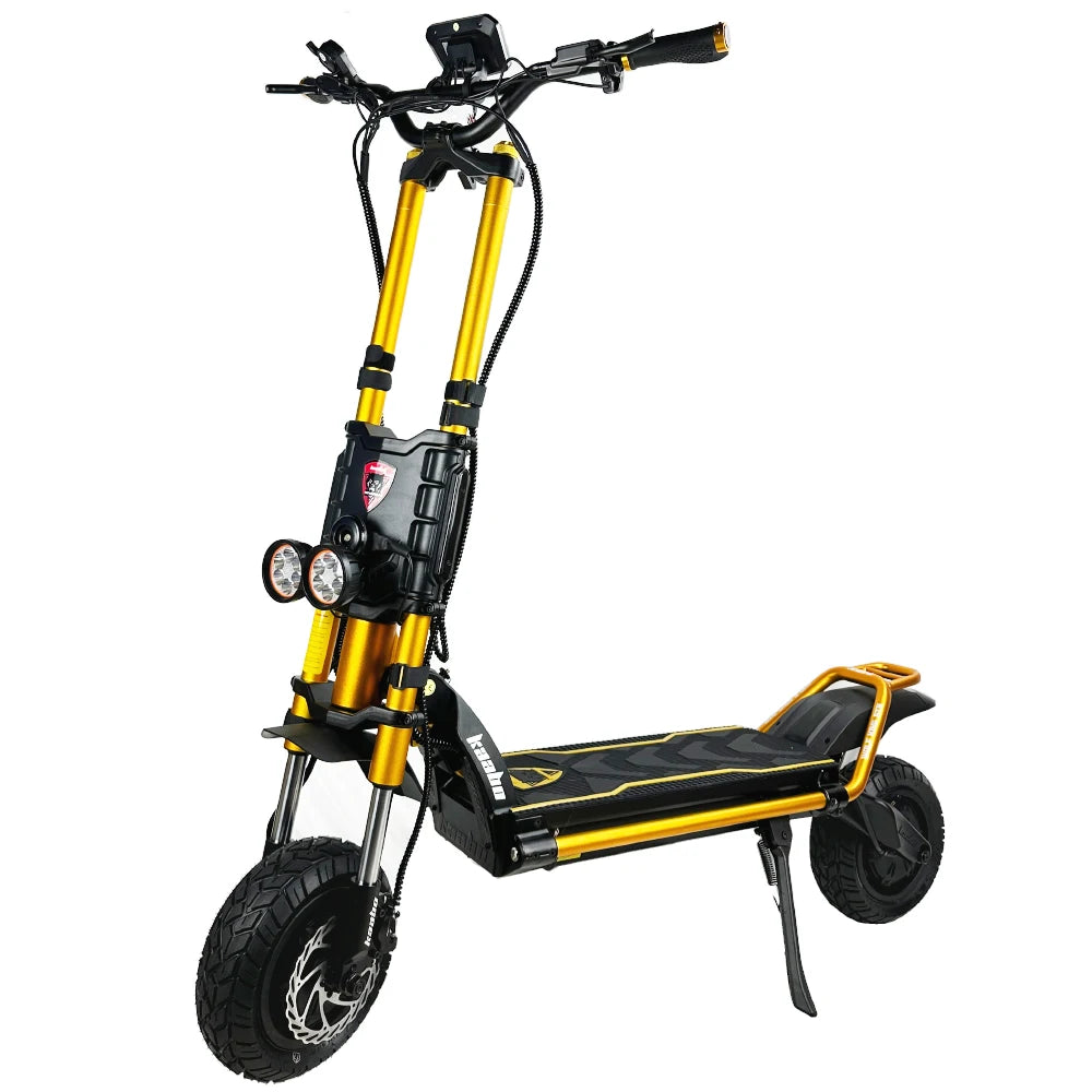 Kaabo Wolf King GTR Max 72V 40Ah 2*2000W Dual Motor Top Speed 105km/h TFT Display IPX7 4Piston Hydraulic Brake Electric Scooter