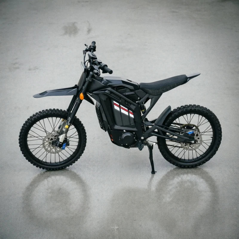 Electric Dirt Bike 72V 8000W Mid Drive Motor Off Road Motorcycle 85km Range for Trail Adventure Adult Bike