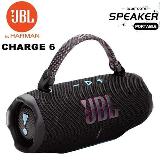 JBL Charge 6 Portable Waterproof and Shockproof Wireless Bluetooth Speaker with Professional-level Music and Long Battery Life