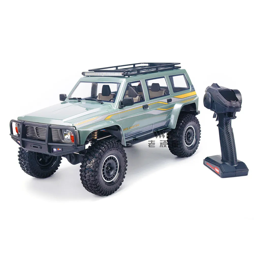 1/10 Scale YK4107 RC Crawler 4WD Dual Speed Lock Differential Remote Control Off Road Climbing Hobby RC Model Car Toy Vehicle