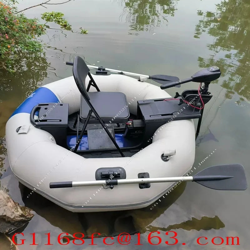 Portable Single Person Luya Electric Inflatable Collision Boat Water Sports Boat Lightweight 3-minute Installation