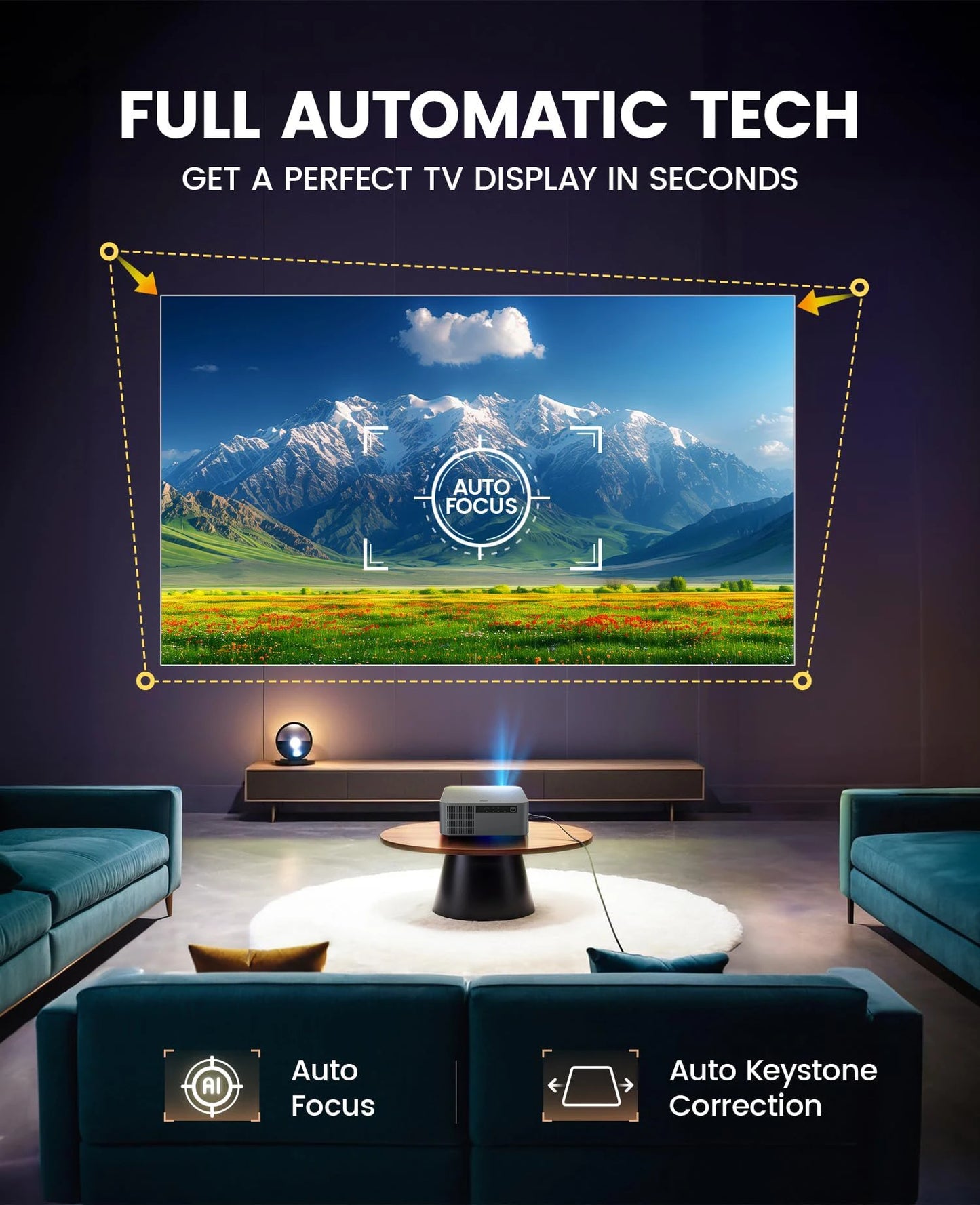 FINTEX LT5 Ultra 25000Lumen Projector Online 8k Full HD 1080P HDR10 Proyector 1500 ANSI Android9.0 ASA3.0 Auto Focus Projectors
