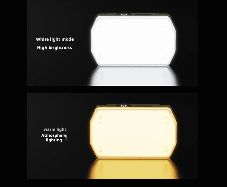 Portable Outdoor Camping Lantern Super Long Battery Life Rechargeable Emergency Light Strong Magnet Work Light for Repair