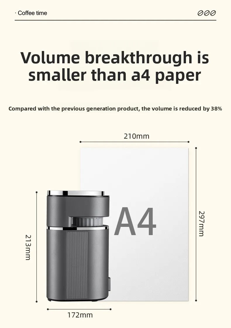 110V/220V Mini Portable Drip Coffee Machine | Home Office Travel Necessary | Space-Saving Coffee Machine For Kitchen Countertops