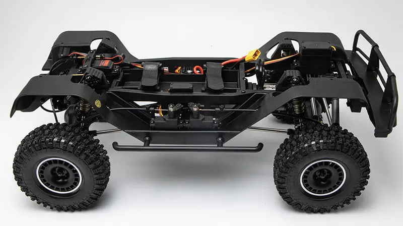 YK4107 PRO 1/10 Simulation RC Remote Control Brushless Four-Wheel Drive Differential Lock Climbing Vehicle Off-Road Vehicle