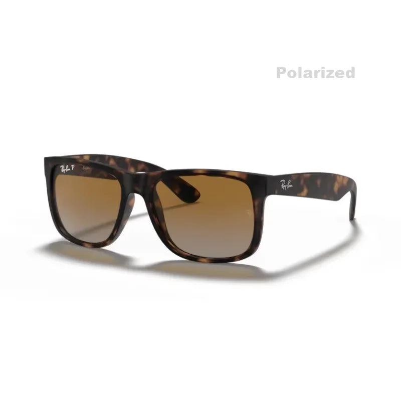 Rayban original Classic RB4165 JUSTIN Sunglasses Unisex Square Vintage Polarized Sun Glasses in box