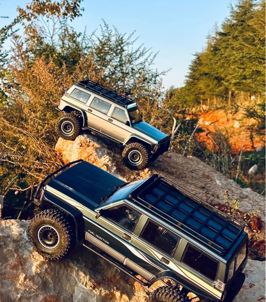 YK4107 PRO 1/10 Simulation RC Remote Control Brushless Four-Wheel Drive Differential Lock Climbing Vehicle Off-Road Vehicle