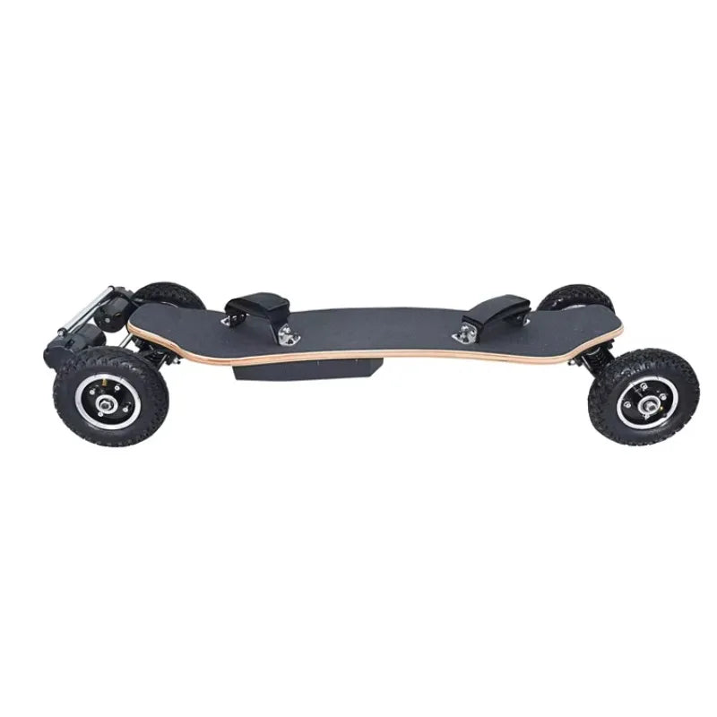 45km e skateboard fast patinetas dual hub motor full yerrain electric skateboard
