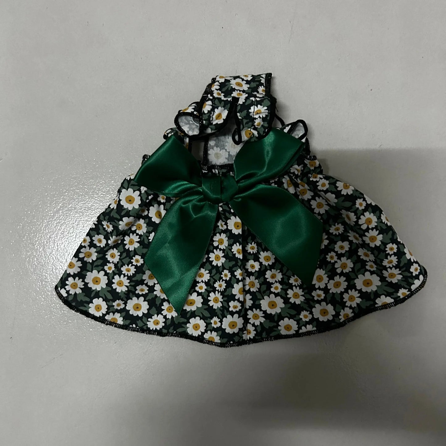 Cyan Floral Summer Pet Dress