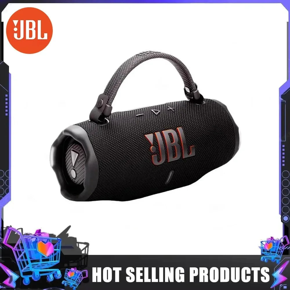 JBL Charge 6 Portable Waterproof and Shockproof Wireless Bluetooth Speaker with Professional-level Music and Long Battery Life