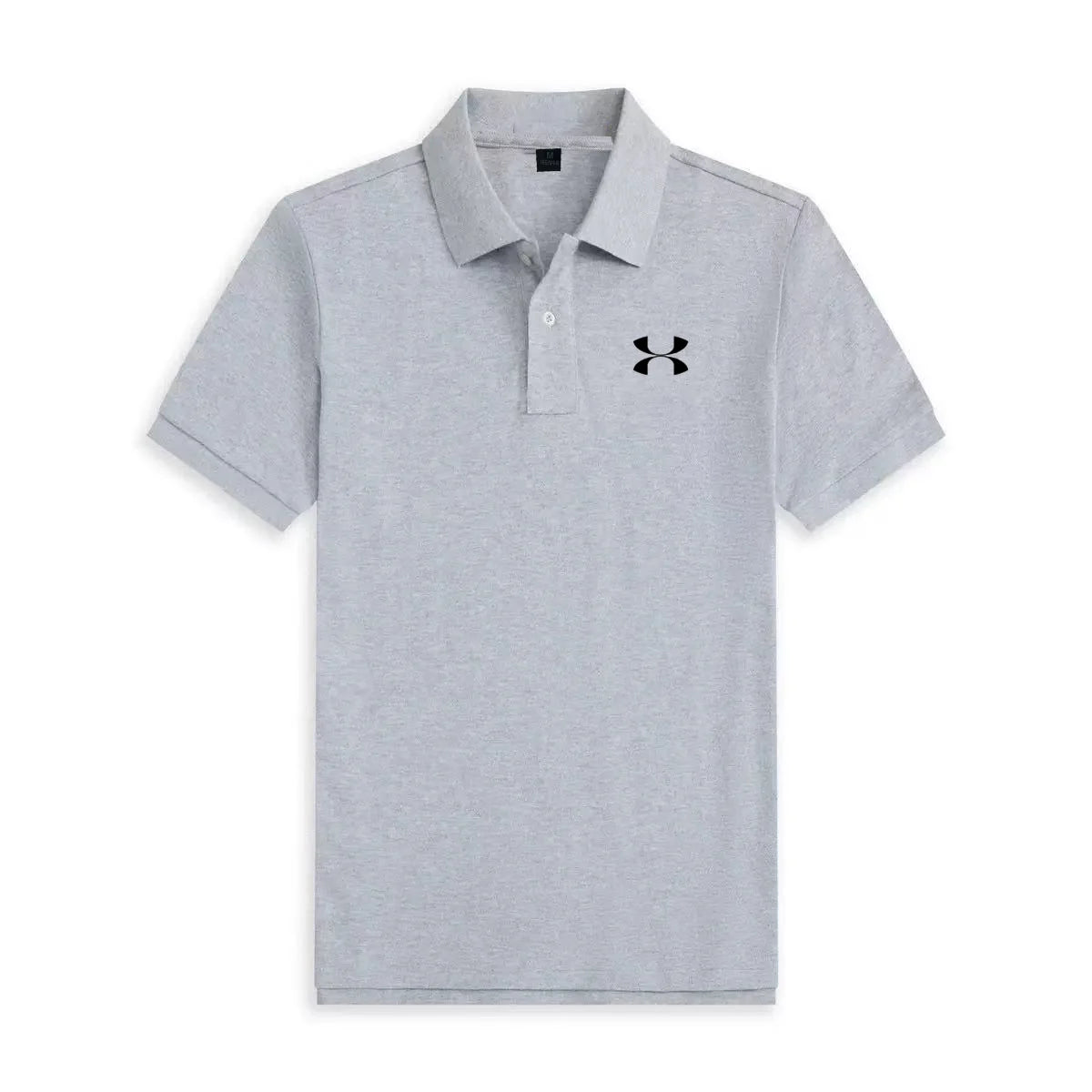 Men's Summer Business Casual Polo Shirt Short Sleeve Breathable T-Shirt Comfortable Lightweight Fashion Top