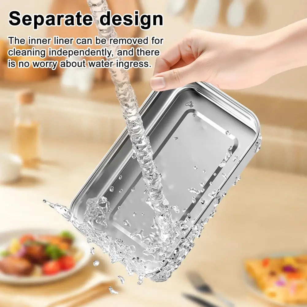 Heated Lunch Box Rechargeable Portable Warmer Portable Electric Lunch Box with Stainless Steel Container for Kids Boys Girls