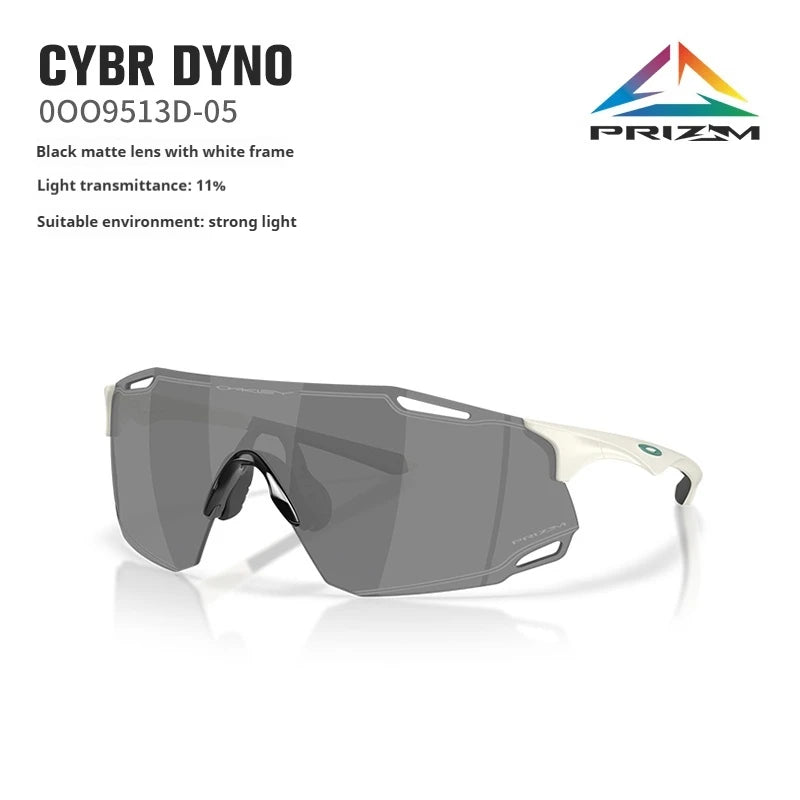 Oakley CYBR DYNO Sports Sunglasses 2025, Outdoor Cycling and Running Protective Glasses, Model 9513D