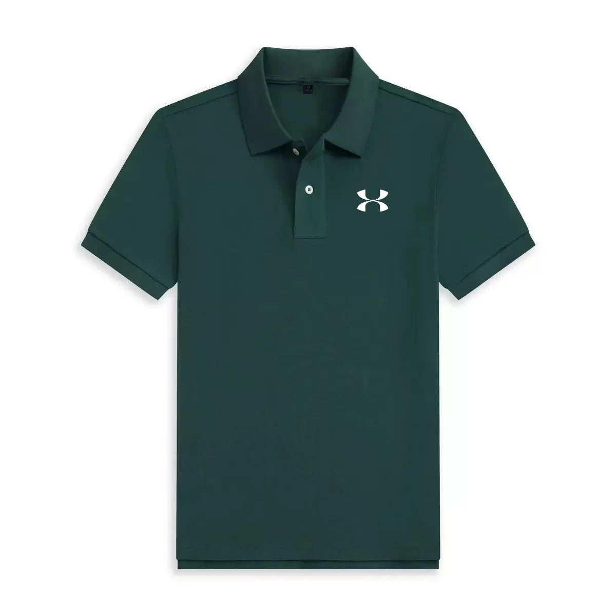 Men's Summer Business Casual Polo Shirt Short Sleeve Breathable T-Shirt Comfortable Lightweight Fashion Top