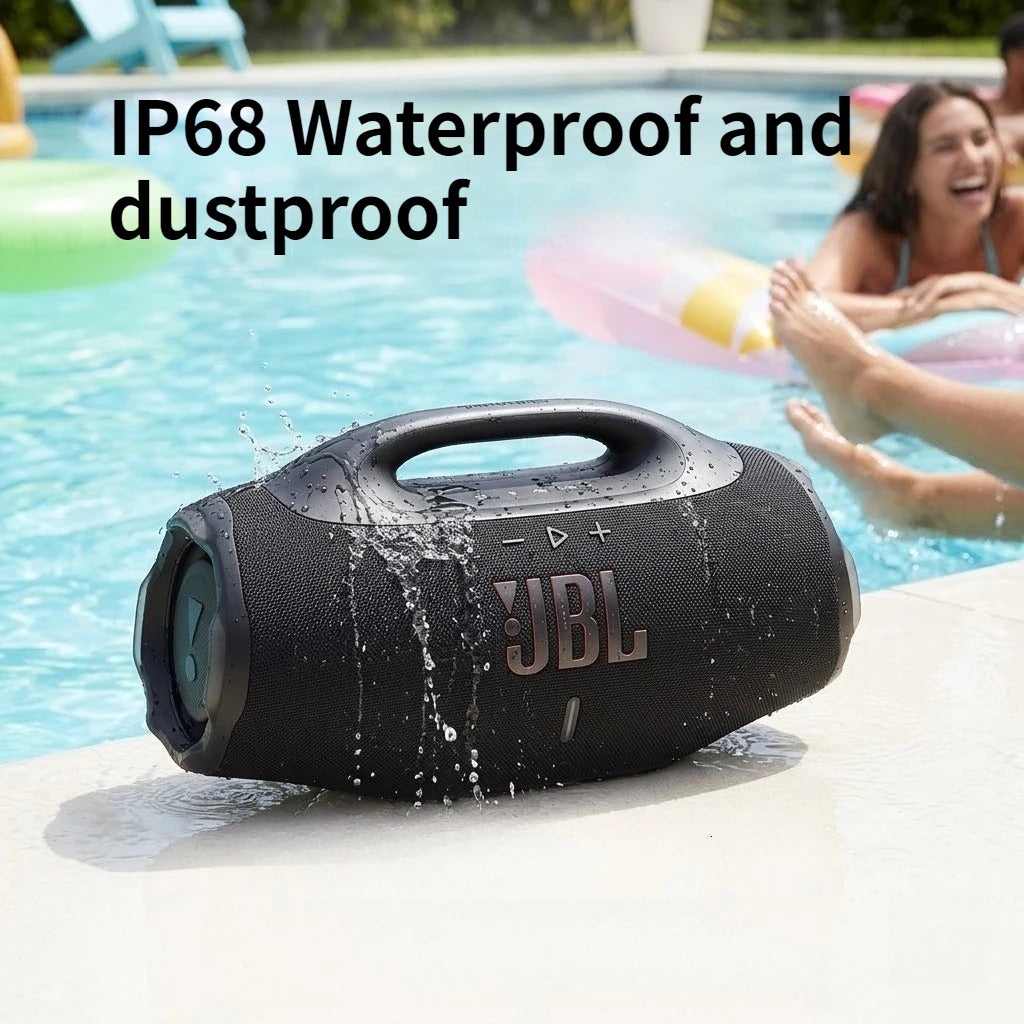 JBL Boomsbox 4 Portable Bluetooth Wireless Speaker Deep Bass IP68 Waterproof High Power Subwoofer Outdoor Party Music Player