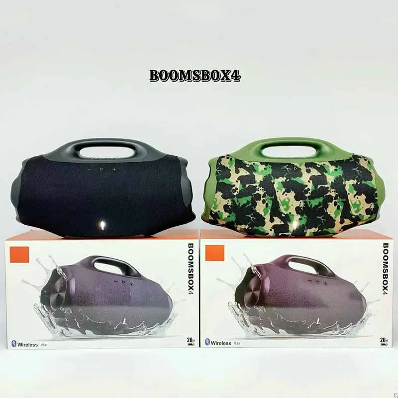 OEM Super Boombox4 Speaker for Wireless Portable Outdoor Active Big Boombox Sport Waterproof Speaker for Home Gift Party