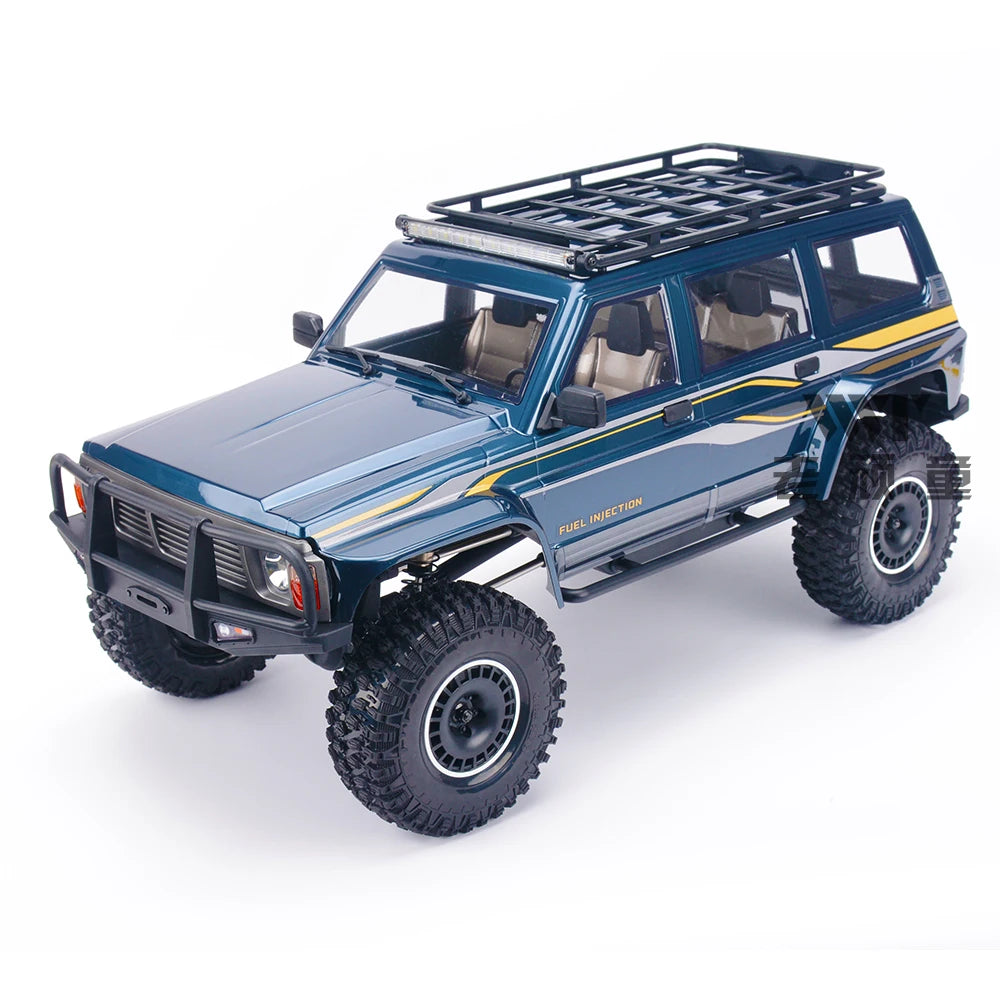 1/10 Scale YK4107 RC Crawler 4WD Dual Speed Lock Differential Remote Control Off Road Climbing Hobby RC Model Car Toy Vehicle
