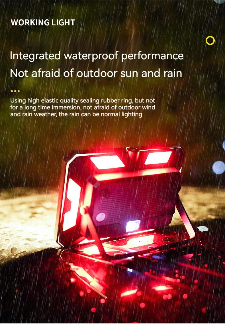 Portable Outdoor Camping Lantern Super Long Battery Life Rechargeable Emergency Light Strong Magnet Work Light for Repair