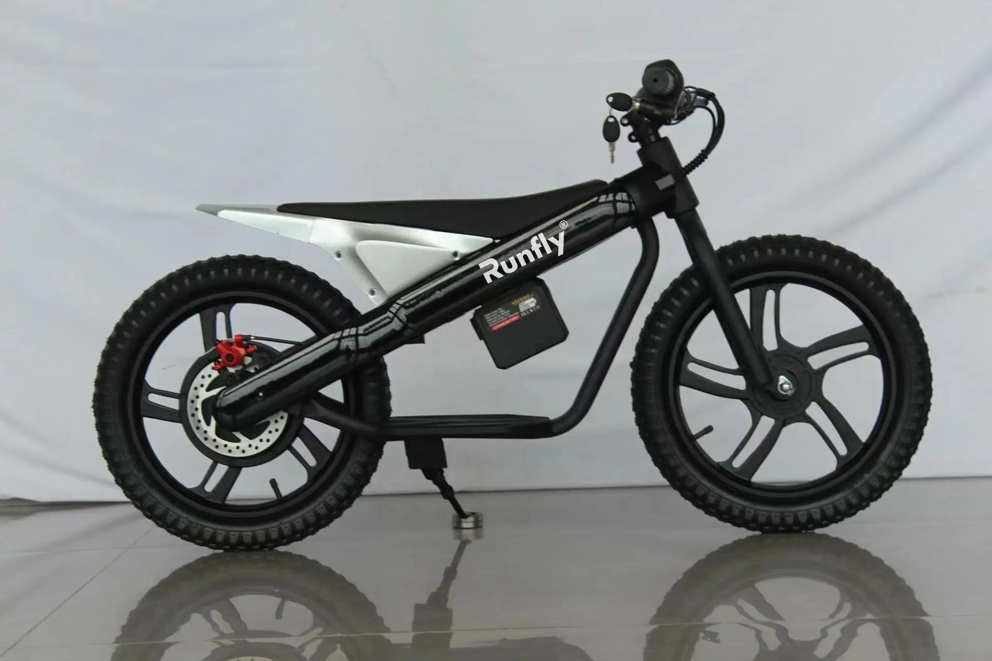 24V Kids Motorcycle Electric Bike Battery-Powered Off-Road with 300W Strong Motor Electric Scooter
