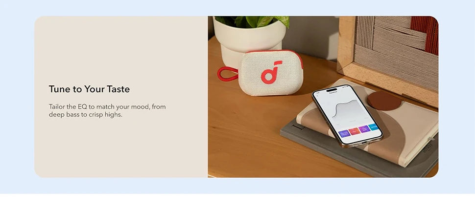 Soundcore Select 4 Go Bluetooth Shower Speaker by Anker, IP67 Waterproof/Dustproof, Ultra-Portable Speaker, 20H Playtime