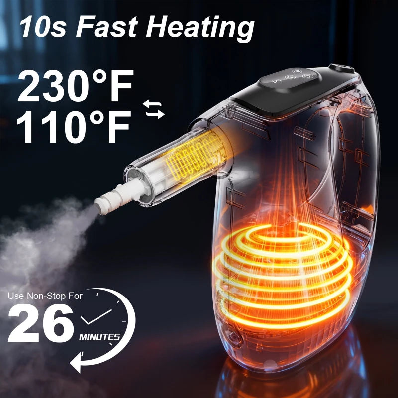 New Electric Steam Cleaner High-Power Multifunctional Handheld Steam Mop for Household Use 8 in 1 High-temperature Steam Cleaner