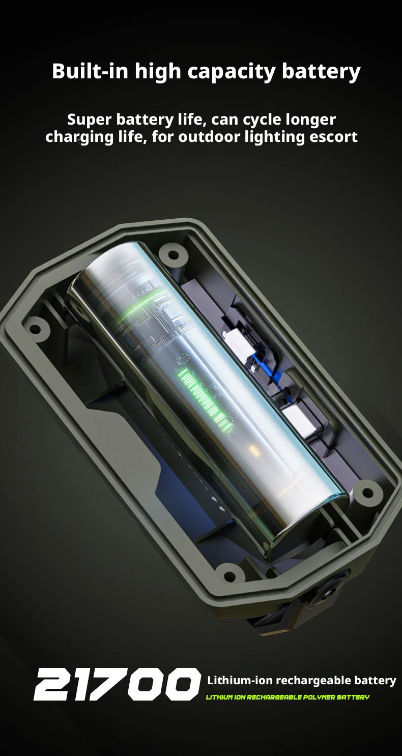 Portable Outdoor Camping Lantern Super Long Battery Life Rechargeable Emergency Light Strong Magnet Work Light for Repair