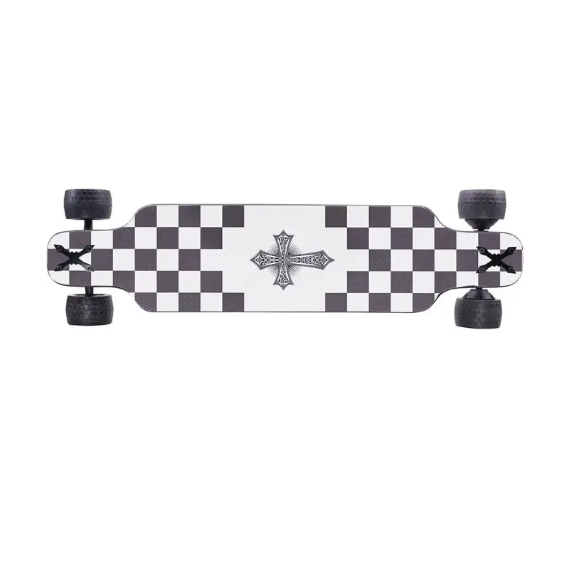 Airo Customizable 40km/h Electric Off-Road Skateboard with 25km Range 5ah Battery & 120kg Max Load Drop Deck Four-Wheel Scooter