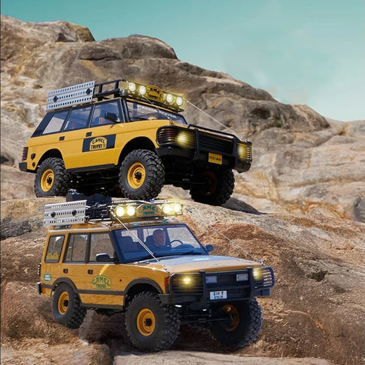 FMS New 1/10 FCX10 Camel Trophy Simulation Electric Remote Control Vehicle Climbing Off-Road Vehicle Toy Model RC Car Adult Gift