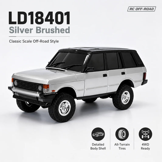 1/18 Ldrc 18401 Remote-Controlled Climbing Vehicle 4wd 40° Large-Angle Climbing Ability For Boys Kids Birthday Gift