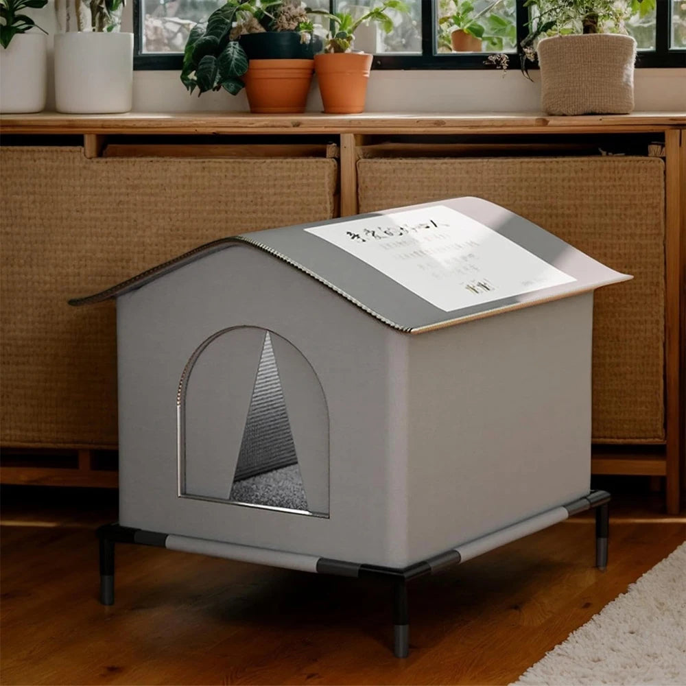 Waterproof Foldable Outdoor Cat Shelter