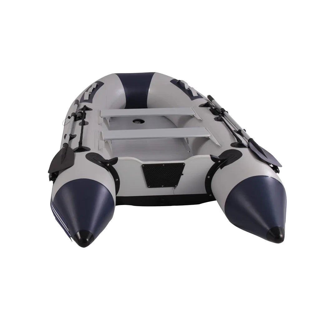 3.3m Inflatable Kayak PVC Speedboat Fishing Canoe Fishing Boat Aluminum Alloy Bottom