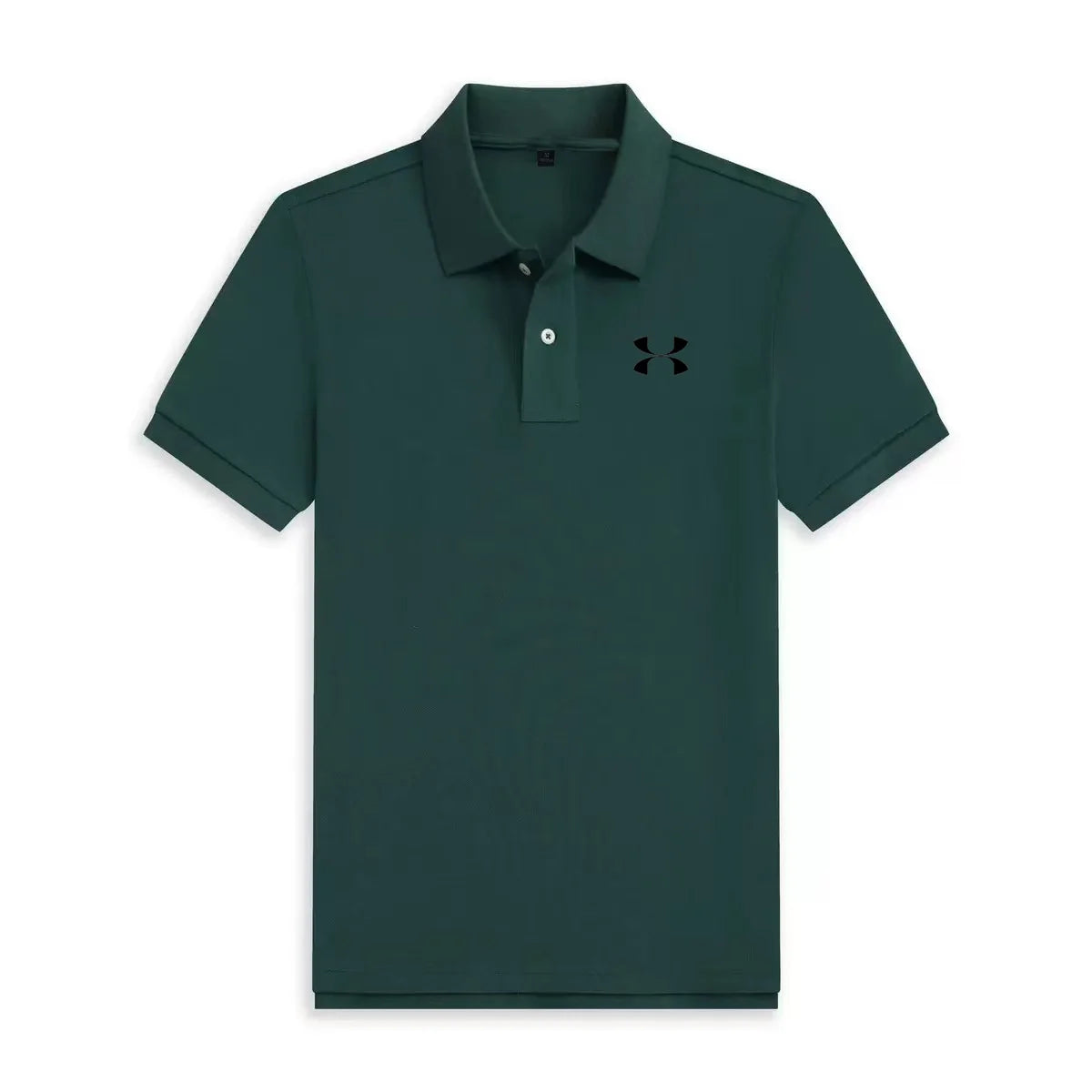 Men's Summer Business Casual Polo Shirt Short Sleeve Breathable T-Shirt Comfortable Lightweight Fashion Top