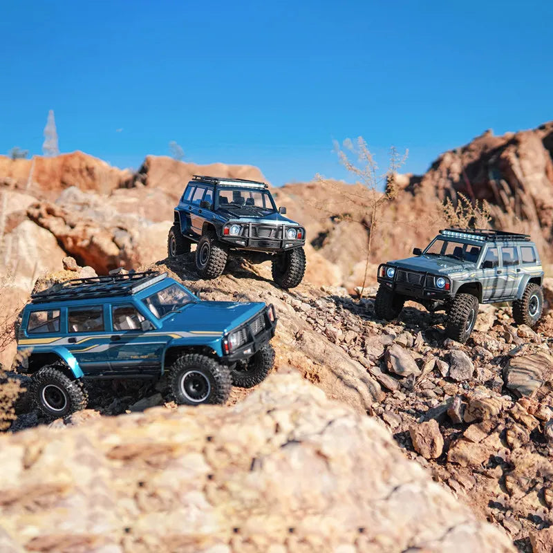 1/10 Scale YK4107 RC Crawler 4WD Dual Speed Lock Differential Remote Control Off Road Climbing Hobby RC Model Car Toy Vehicle