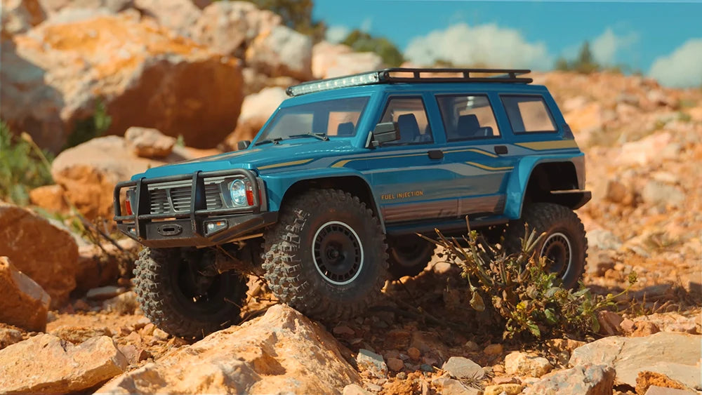 1/10 Scale YK4107 RC Crawler 4WD Dual Speed Lock Differential Remote Control Off Road Climbing Hobby RC Model Car Toy Vehicle