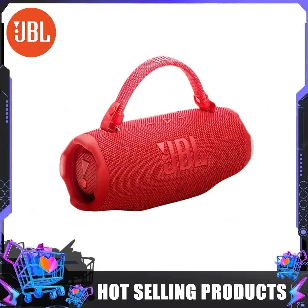JBL Charge 6 Portable Waterproof and Shockproof Wireless Bluetooth Speaker with Professional-level Music and Long Battery Life